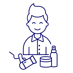 Hairstlye Salon 10 Illustration from UX Line Set