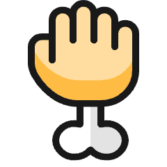 Halloween Hand Icon from Ultimate Colors Set