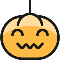 Halloween Pumpkin Icon from Ultimate Colors Set