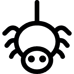 Halloween Spider Icon from Ultimate Regular Set