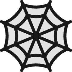 Halloween Web Icon from Ultimate Colors Set