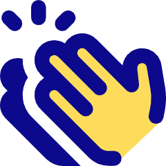 Clapping Icon from Core Pop Set