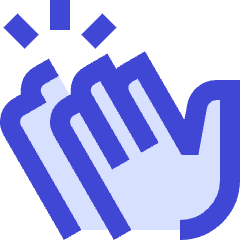 Clapping Icon from Sharp Duo Set