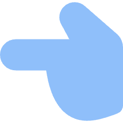 Finger Point Left Icon from Flex Flat Set