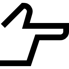 Finger Point Right Icon from Sharp Line Set