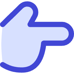 Finger Point Right Icon from Flex Duo Set
