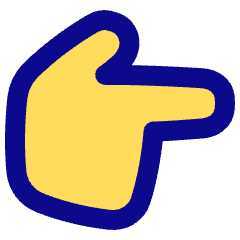 Finger Point Right Icon from Plump Pop Set