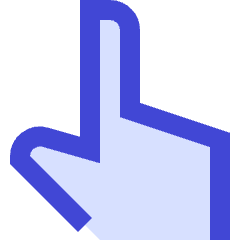 Finger Point Up Icon from Sharp Duo Set