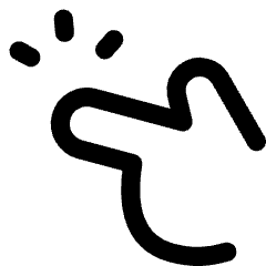 Finger Snapping Icon from Flex Line Set