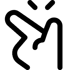 Finger Snapping Icon from Core Line Set