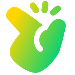 Finger Snapping Icon from Plump Gradient Set