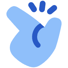 Finger Snapping Icon from Plump Flat Set