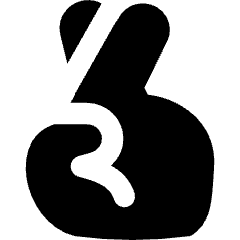 Fingers Cross Icon from Flex Solid Set