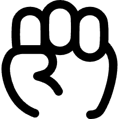 Fist Icon from Flex Line Set