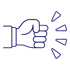 Fist 1 Illustration from UX Line Set