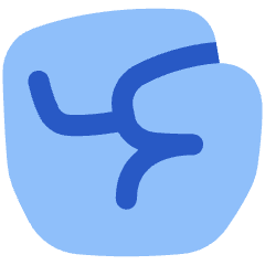 Fist Icon from Plump Flat Set