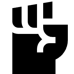 Fist Icon from Sharp Solid Set