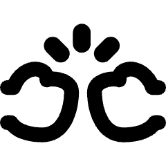 Fist Bump Icon from Flex Remix Set