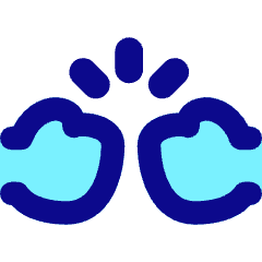 Fist Bump Icon from Flex Pop Set