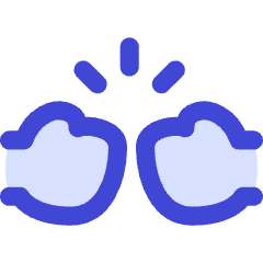 Fist Bump Icon from Flex Duo Set