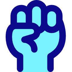 Fist Icon from Core Pop Set