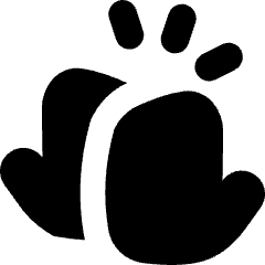 High Five Icon from Flex Solid Set