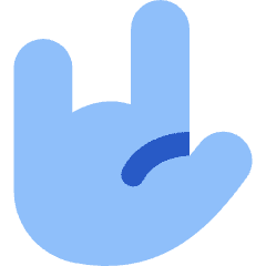 Love Hand Icon from Flex Flat Set