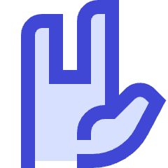 Love Hand Icon from Sharp Duo Set