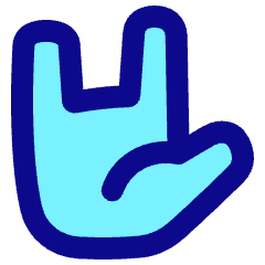 Love Hand Icon from Plump Pop Set