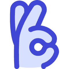 Ok Hand Icon from Flex Duo Set