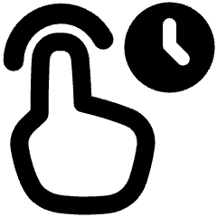 One Finger Hold Icon from Plump Remix Set