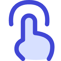 One Finger Tap Icon from Flex Duo Set