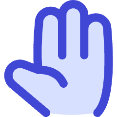 Open Hand Icon from Flex Duo Set