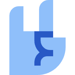 Rock And Roll Hand Icon from Sharp Flat Set