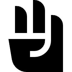 Scout Sign Icon from Sharp Solid Set