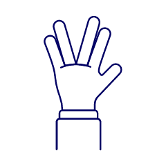 Star Trek Gesture 1 Illustration from UX Line Set