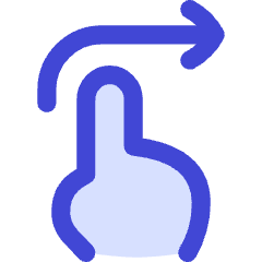 Swipe Right Icon from Flex Duo Set