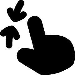 Zoom Out Icon from Flex Solid Set