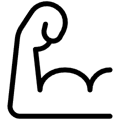 Arm Flex 1 Icon from Ultimate Light Set