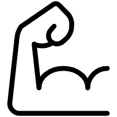 Arm Flex 2 Icon from Ultimate Light Set