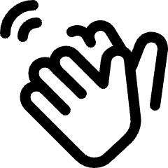 Clap Icon from Ultimate Regular Set
