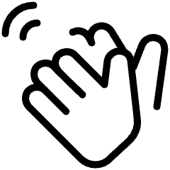 Clap Icon from Ultimate Light Set