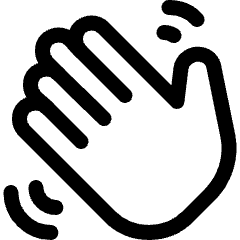 Wave Icon from Ultimate Regular Set