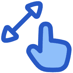 Finger Gesture Pinch Icon from Plump Duo Set