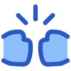 Fist Bump Icon from Plump Duo Set