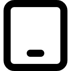 Hand Held Icon from Micro Line Set