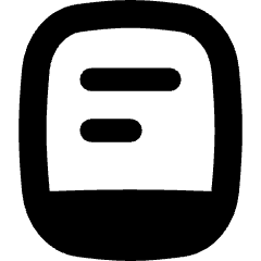 Hand Held Icon from Flex Solid Set