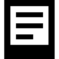 Hand Held Icon from Sharp Solid Set