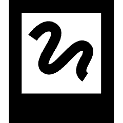 Hand Held Tablet Drawing Icon from Sharp Solid Set