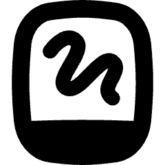 Hand Held Tablet Drawing Icon from Flex Solid Set